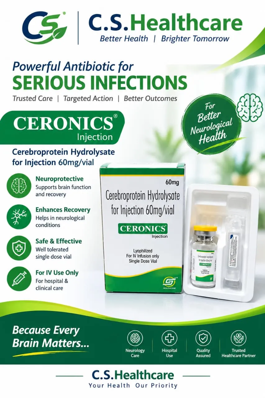 CERONICS — Cerebroprotein Hydrolysate for Injection 60mg/vial