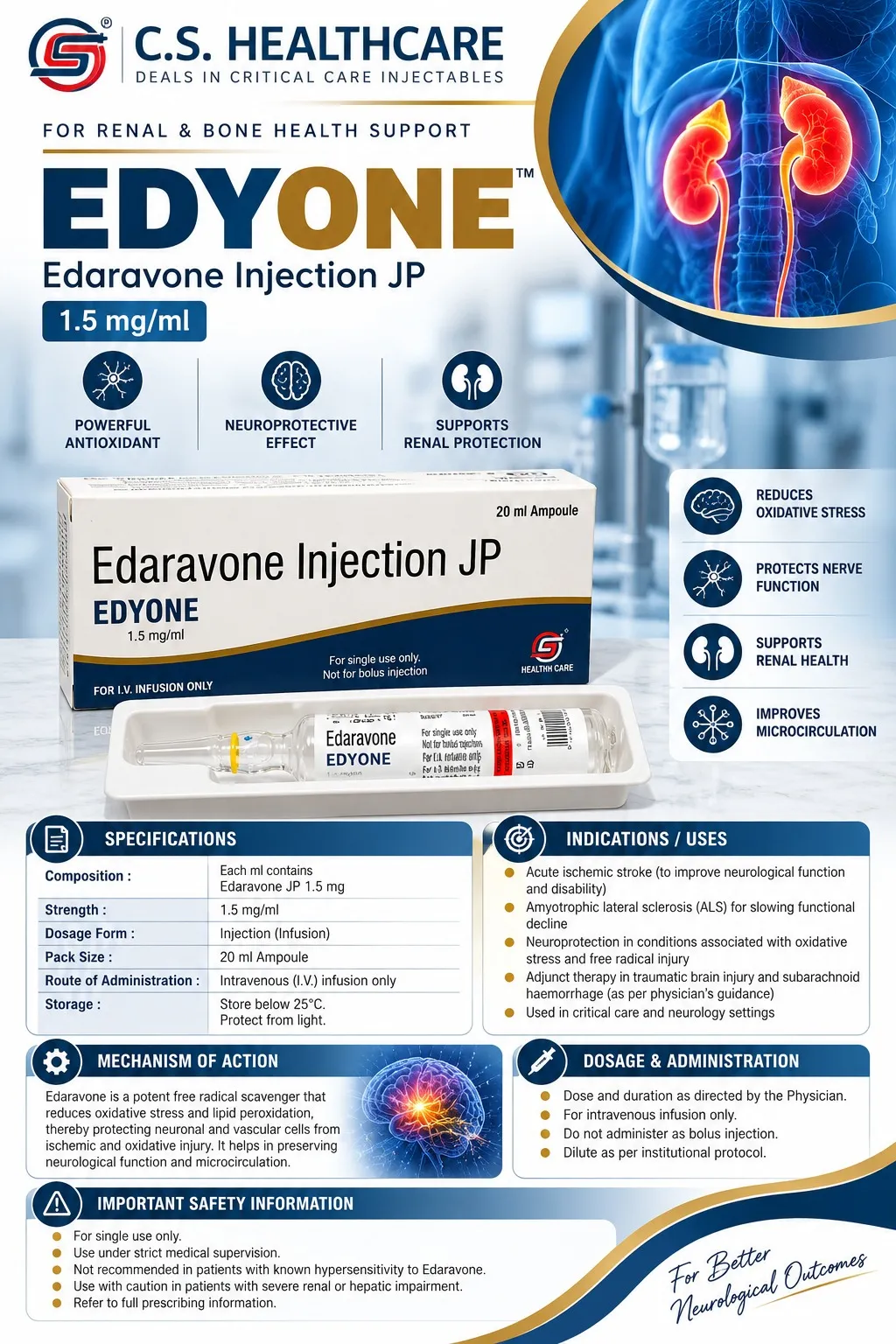 EDYONE — Edaravone Injection JP