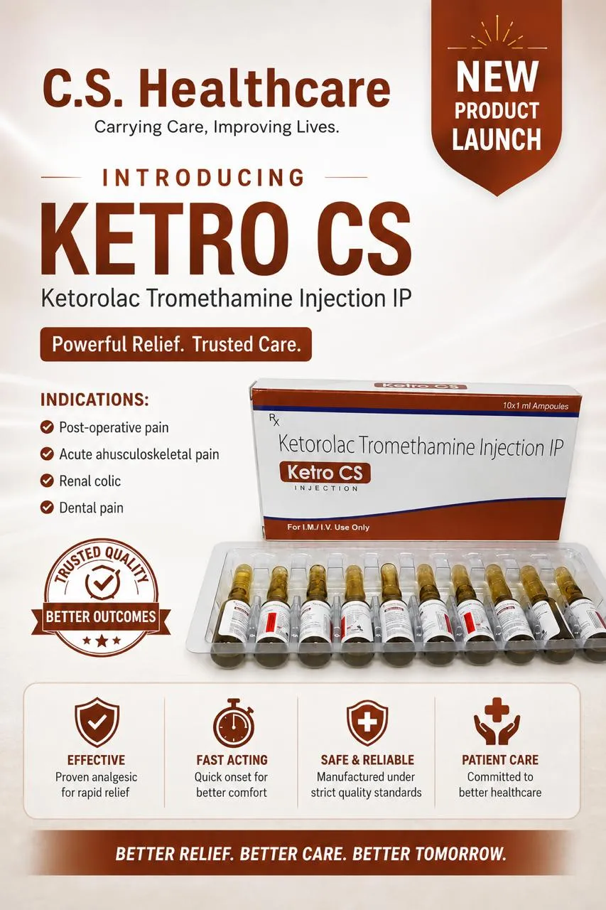 KETRO CS — Ketorolac Tromethamine Injection IP