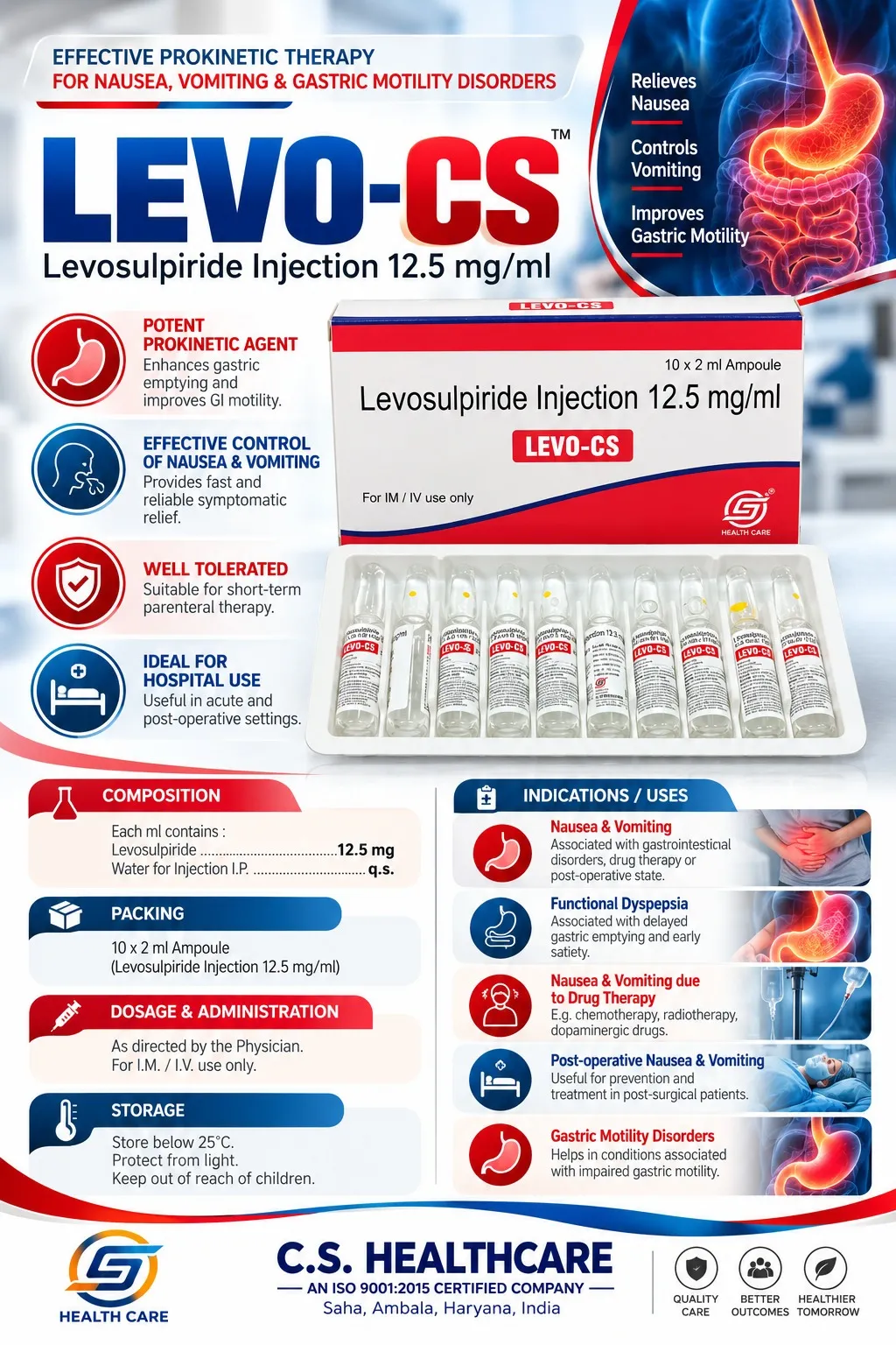 LEVO-CS — Levosulpiride Injection